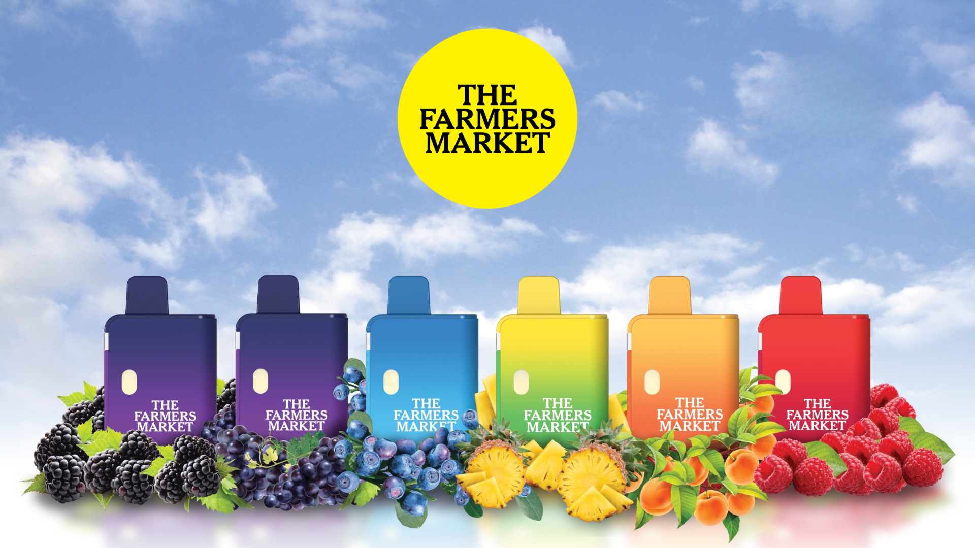 the farmers market cannabis vapes available now at highway 90 dispensary in marlton, new jersey.