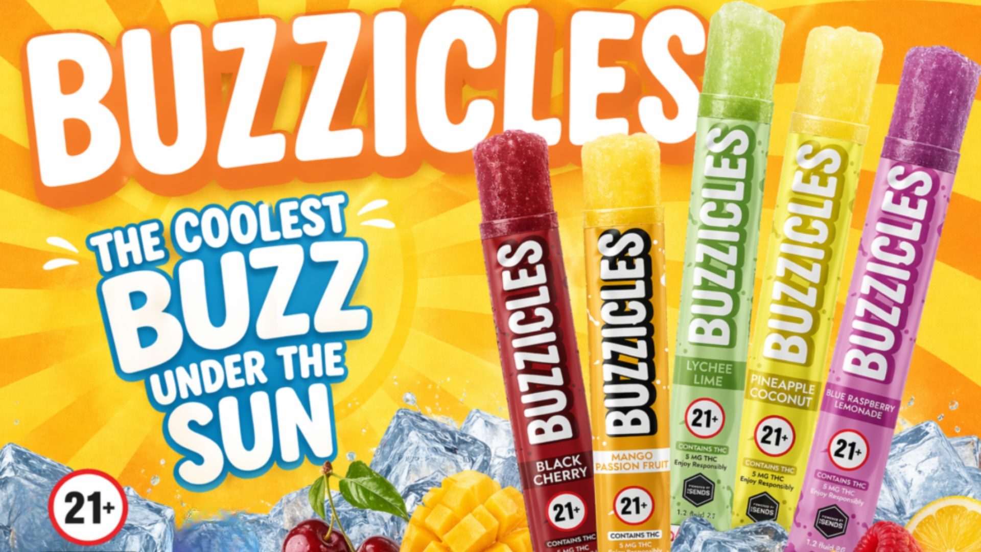 Buzzicles cannabis thc popsicles