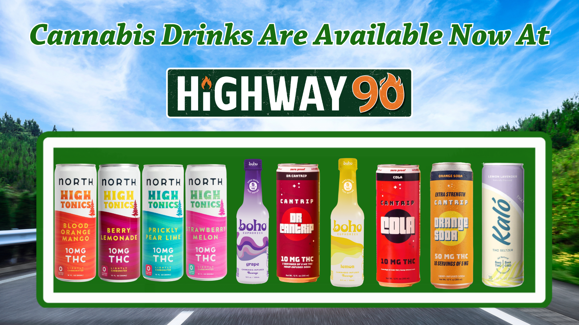 thc drinks available now